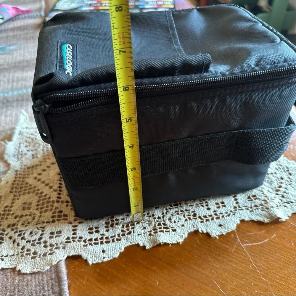 Vintage Case Logic Nylon Zippered Carrying Case CD Holder